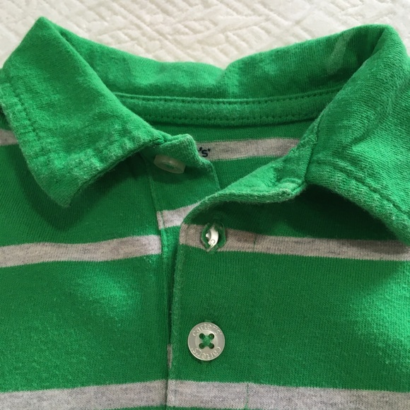 3m (6/$20) Polo-Style Short Romper by Carter’s - Picture 3 of 5